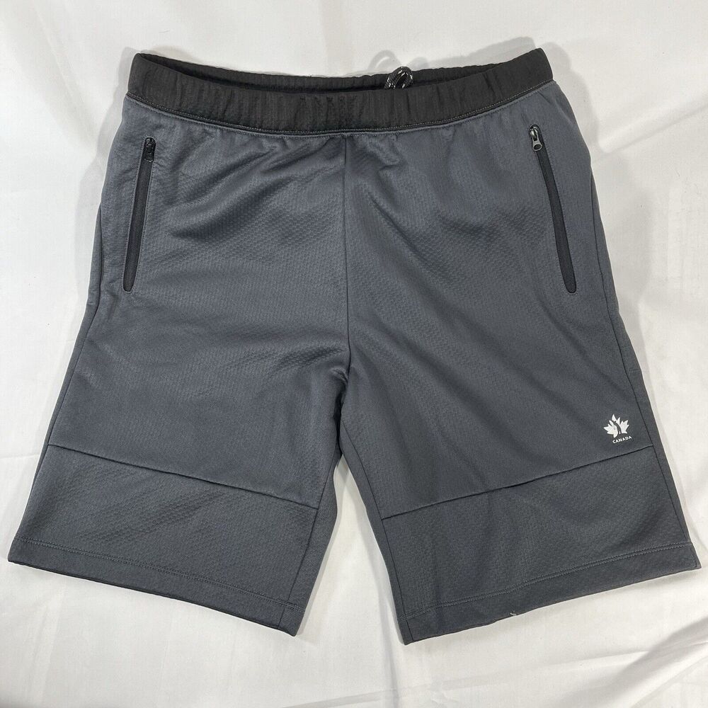 HUDSONS BAY CANADA GOLF SHORTS MENS MEDIUM DRAWSTRING 32” WAIST 10” INSEAM